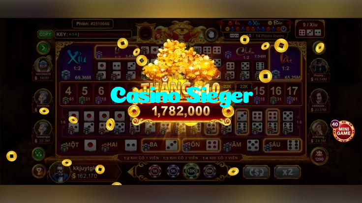available types of Casino Sieger bet including pre-match live express and system bets